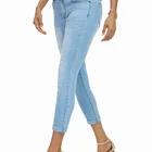 Jeans Spring Autumn Denim Jeans Plus Size Women Elegant Slim Cowboy Casual Dresses Vestidos