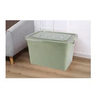 Storage Storage Wholesale Color Hot - Selling Factory Made Stackable Plastic Storage Box With Wheels
