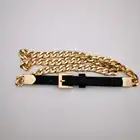 Women Belt Belt Women Popular Elegant Women Chain Wholesale Black Fashion Belt