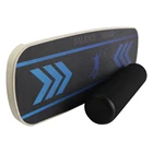 Balance Gym Training Exercise Fitness Wooden Balance Board Roller For Beginner Trainer