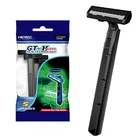 Blade Razor HW-B234G Hot Sale Daily Use 2 Twin 2 Blade Disposable Shaving Razor With High Quality Stainless Steel Blade