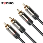 Good Dvd Player Audio Cable Manufacturer Good Quality Subwoofer DVD Player HDTV Cable 3M 5M 8M 10M RCA Audio Cable