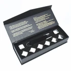 Ice Whiskey Cubes Metal Whiskey Cooling Stones Reusable Ice Cube Set Stainless Steel Ice Cubes