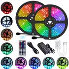 Rgb Led Strip Lights 5m/roll Led Light Strip Music Sync Color Changing RGB Led Strip Christmas Light