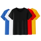 Shirt Tshirt Plain White 100% Cotton Oem Logo Custom Printing Plain Blank Election Campaign White T Shirt