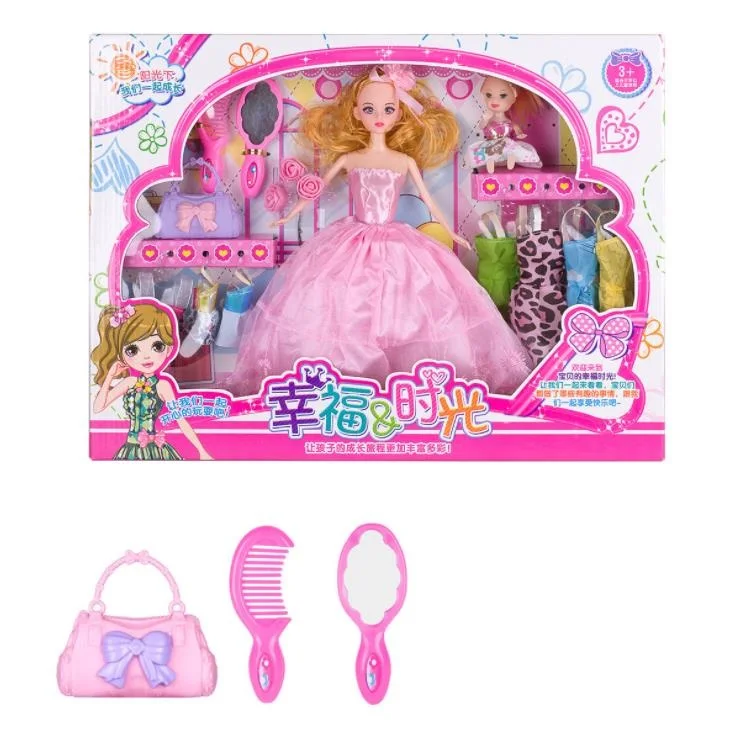 High Quality Dolls Play Set 11.5-inch Princess Kids toy set Girls makeup dress up games 11 inch nice doll