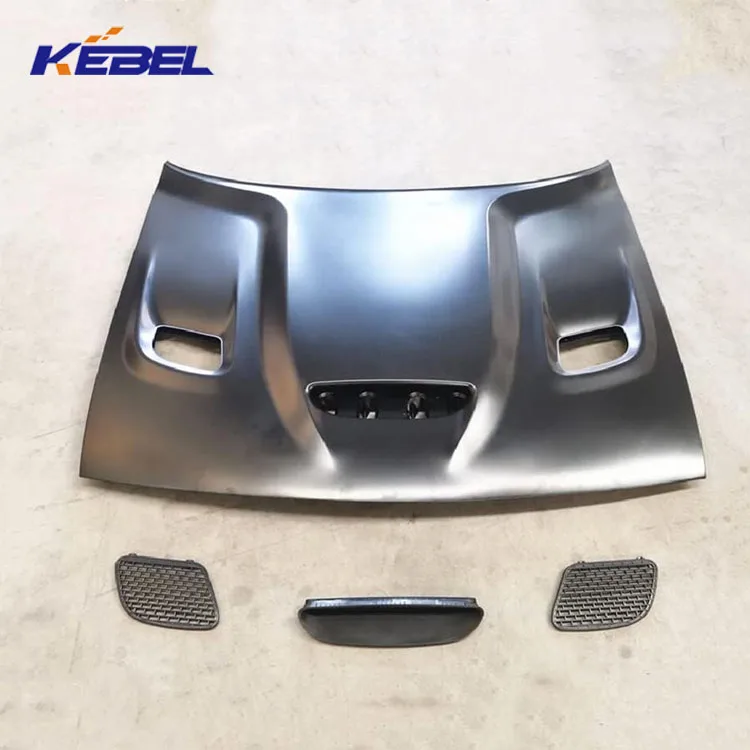 KEBEL Auto Parts Front Hood Cover OEM 68259672AF Car Hood for Dodge Challenger Hellcat 2015 2016 2017 2018 2019 2020 2021 details