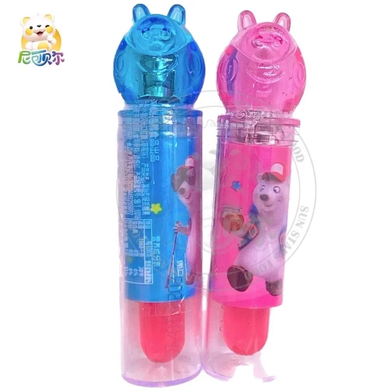 Chinese Snack Mini Fruit Lipstick Shape Toy Candy Healthy Exotic Hard