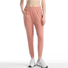 YB3005 Hot Sales Lu New Styles Loose High Waist Yoga Pant Fitness Apparel Women Jogging Wear