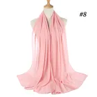 Scarf Chiffon Chiffon Wholesale Fashion Solid Color Hijab Scarf Thin Luxury Chiffon Hijab Scarf For Women