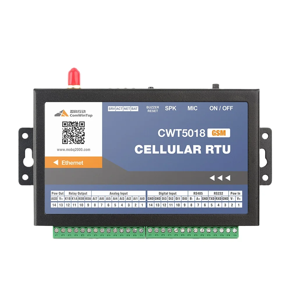 CWT5018 4G GPRS Ethernet Modbus RTU Iot Gateway M2m Device Internet