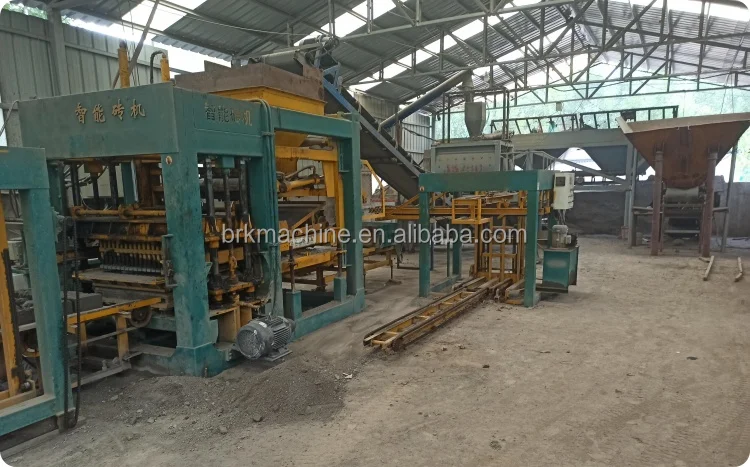 automatic cement brick machine