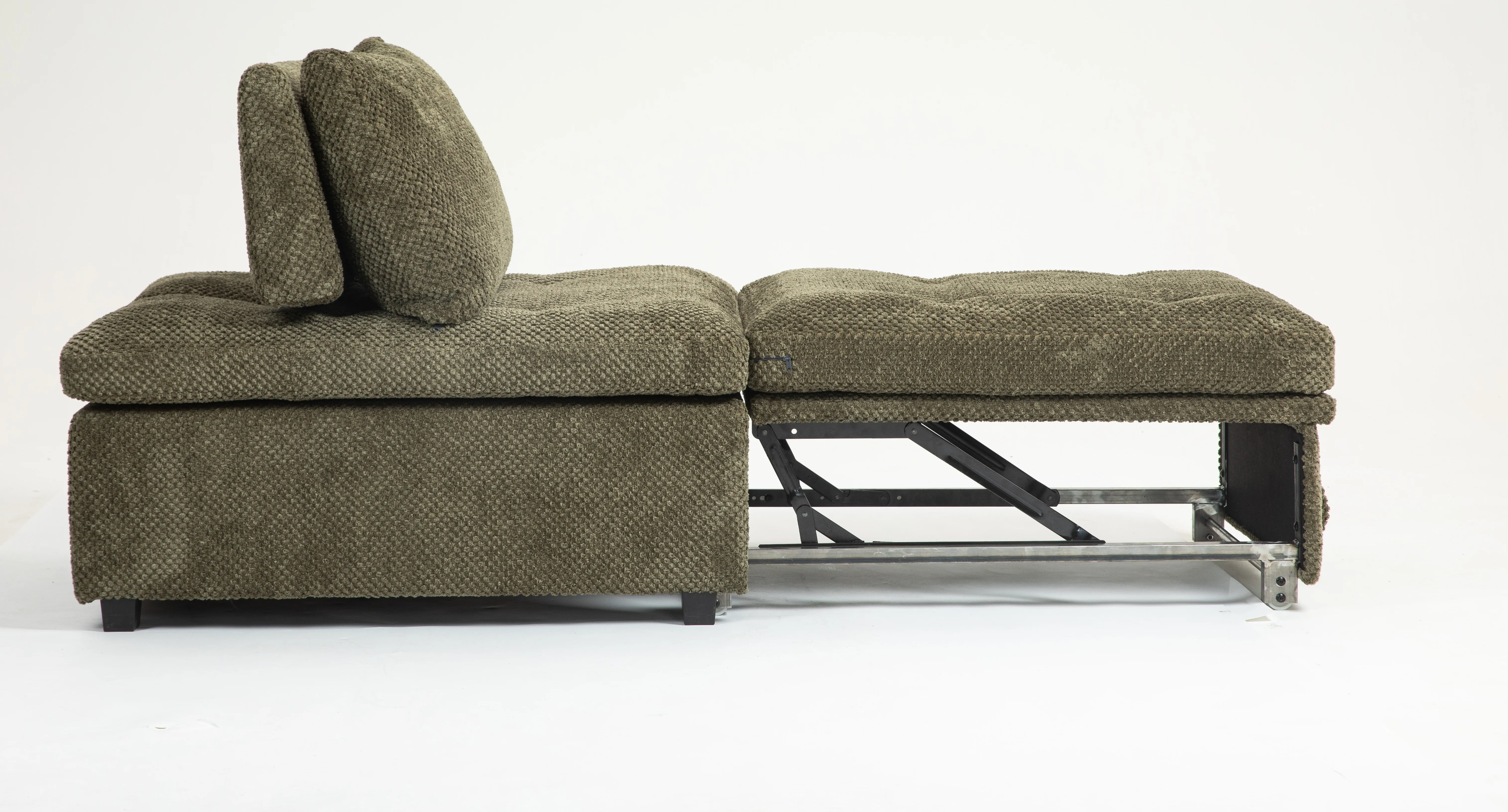 Designer Furniture Living Room Folding Sofa Chair Multi-functional Upholstered Armchair Ground Sofa Bed for Bedroom Home Theater supplier