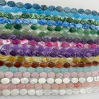 Stone Beads Stone Semi-Precious Stone Gemstone Beads Drop Gemstone Agate Loose Beads Jewelry Making Stone Beads