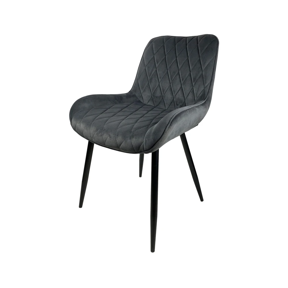 Living Room Chair Restaurant Modern Luxury Nordic Upholstered Velvet Fabric Dining Chairs