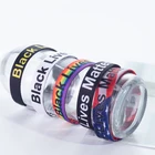 Custom Bracelet Customized Bracelet Wristband Custom Polyester Elastic Fabric Bracelet Wristband