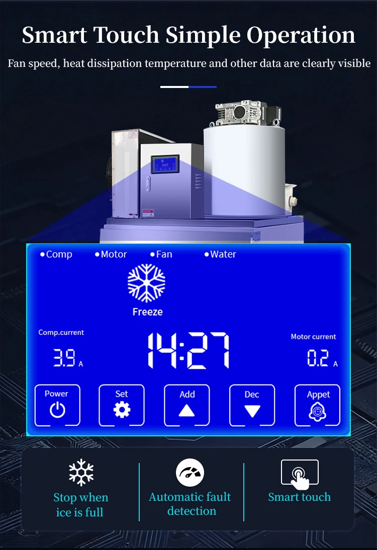 Ice Machine, 2T, 3T, 5T, Stainless - detail 4