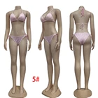Bikini 2021 Classical Triangle Top Famous Brand Name Swimsuit Sexy Lady Bikini Designer Swimwear