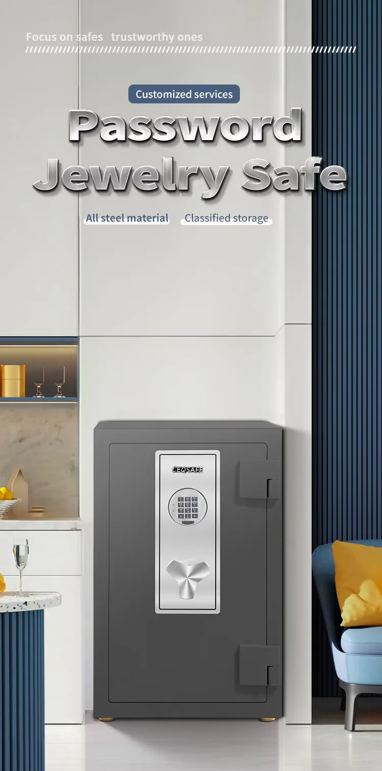 CEQSAFE Commercial Cash Deposit Safe Home Anti-Theft Fireproof Money Security Box Depository Drop Safe with Electronic Keypad supplier