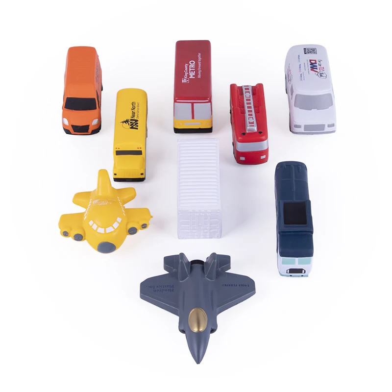 Customizable Anti-Stress Truck-Designed PU Toy Stress Balls