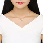 Necklace Pendant Original Design S925 Sterling Silver Wild Clavicle Necklace Girly Temperament Pendant