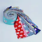 Cotton Wholesale Custom Pattern Orginal Material Digital DIY Handmade Patchwork Jelly Roll Printed Cotton Cloth