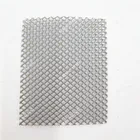 Mesh Sheet 0.05mm 0.1mm Thickness 1x2mm Hole Pure Silver Expanded Metal Mesh Sheet
