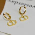 Earrings Earrings 18K Gold Hot Style Custom Women's Ear Pendants Fashion CD Earrings
