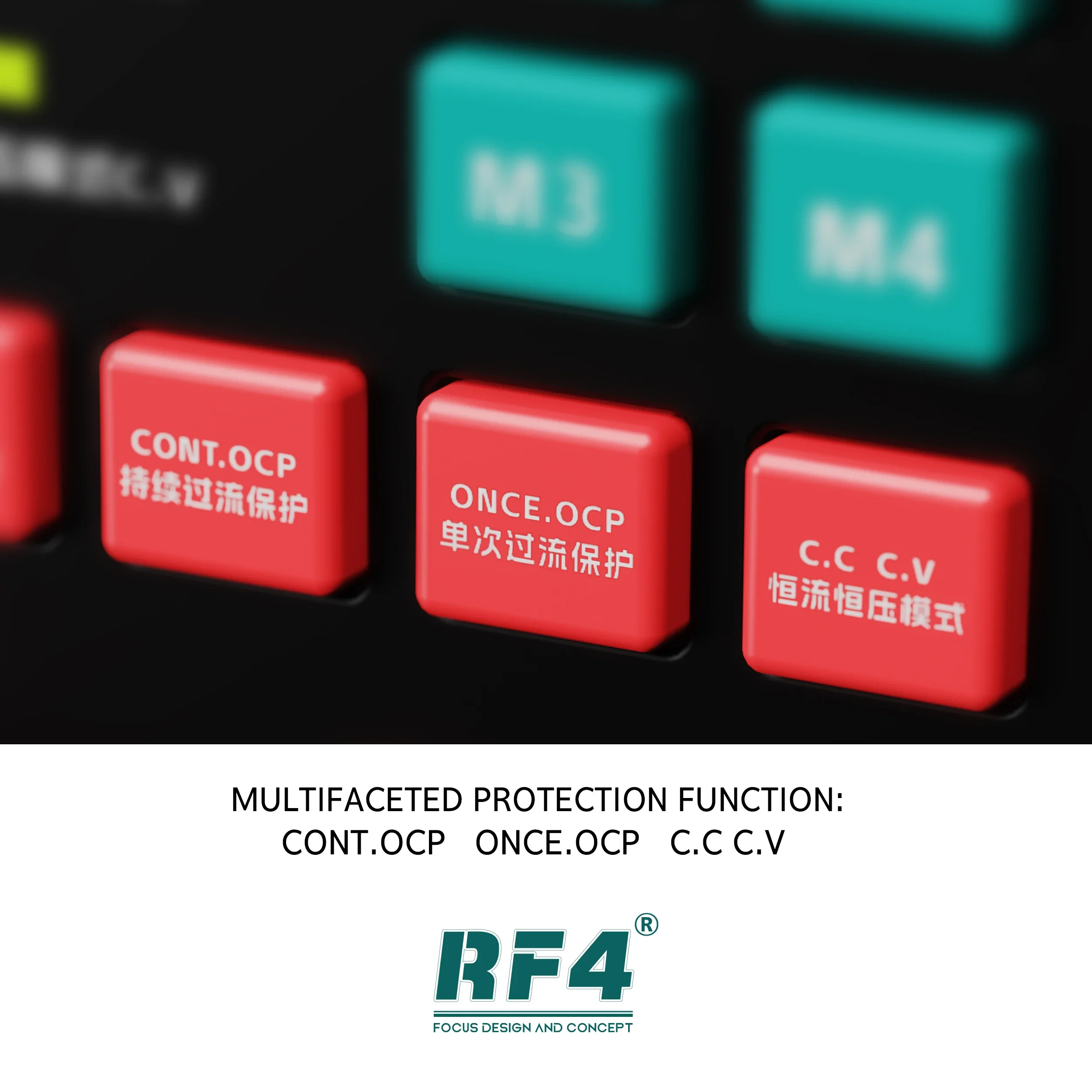 RF4 RF-3005D/RF-3005PRO 150W 30V 5A DC Regulated Digital Smart Multifunctional Power Supply Regulator Phone Sensing Automatic