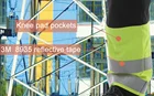 Safety Worker Workwear Wholesale Hi Vis Work Pants Winter Safety Worker Construction Reflective Trousers Workwear