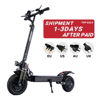2022 HEZZO long range 48V Dual Motor e scooter electr 2000w 2400w 20ah powerful Off Road Moped Electric kick Scooter for Adults