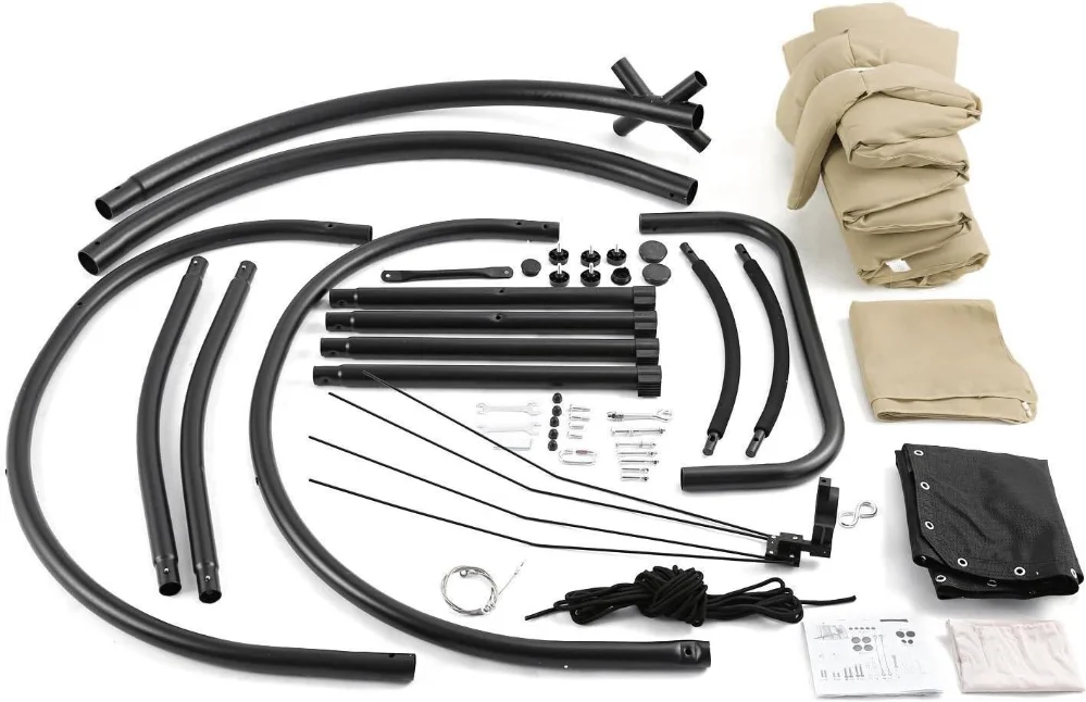 Modern Steel Outdoor Camping Chair Patio Garden Hanging Swing Chair Canopy Furniture with Cushions Foldable Design for Hotels factory