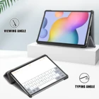 Case Samsung Trifold Stand Tablet Cover Case For Samsung Galaxy Tab S7 Plus 12.4 Inch SM-T970/975/976