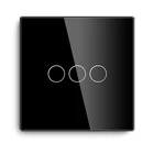 Switch MVAVA 86mm 3 Gang Switch Panels Touch Screen Switch Panel Smart Light Switch Glass Screen Touch Panel
