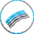 Hula Custom Stainless Steel Hula Ring Dismountable High Density Foam Custom Color Weighted Hoola Hoops.