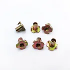 Nut High Quality Galvanized Carbon Steel 4 Prong Half Thread Nut M5 T Nut