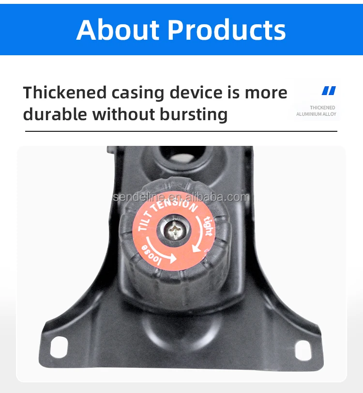 Foshan Factory Guaranteed 280X175mm Office Chair Mechanism with 250X150mm Installation Position