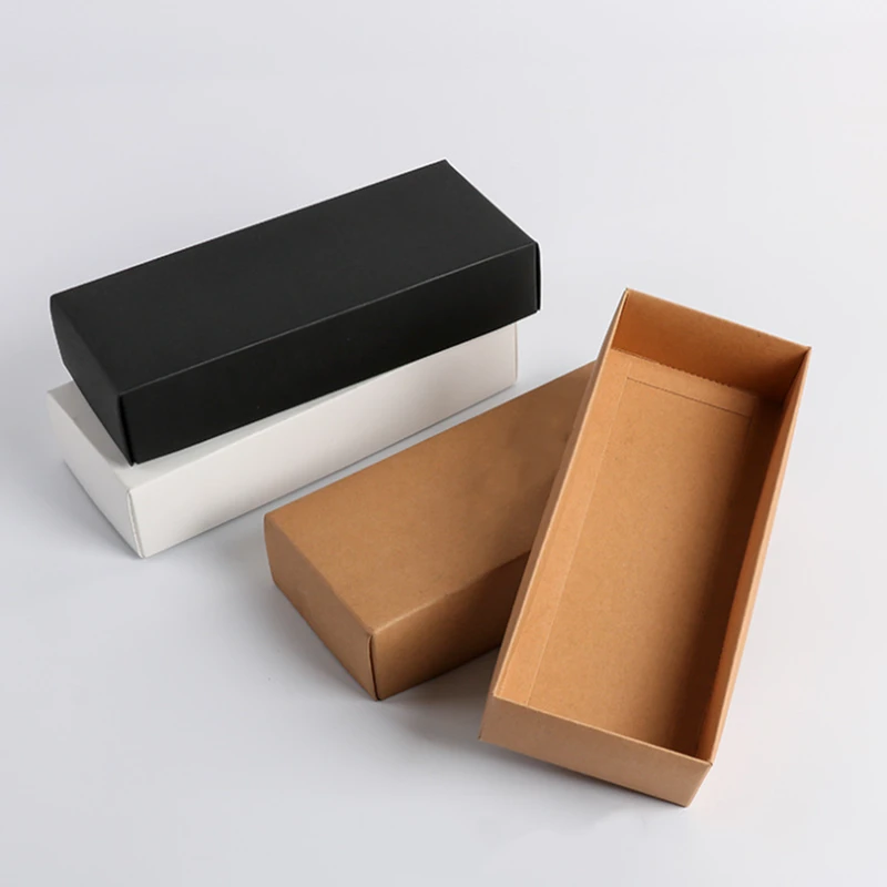 Customized Printing Recycled Kraft Paper Socks Packaging Box with MOQ 500pcs