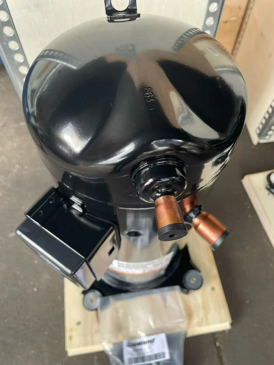 Scroll Compressor, ZB76KQE-TFD-551, R-404A, 50Hz, 3- - detail 4