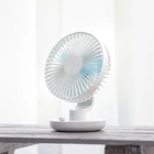 Fan CYNRIN New Style 3000mAh High-capacity Battery USB Rechargeable Mini Rotating Fan