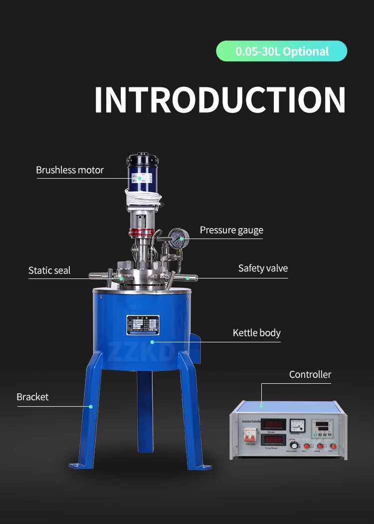 Energy Saving Magnetic Coupling Small Electric Lab High Pressure