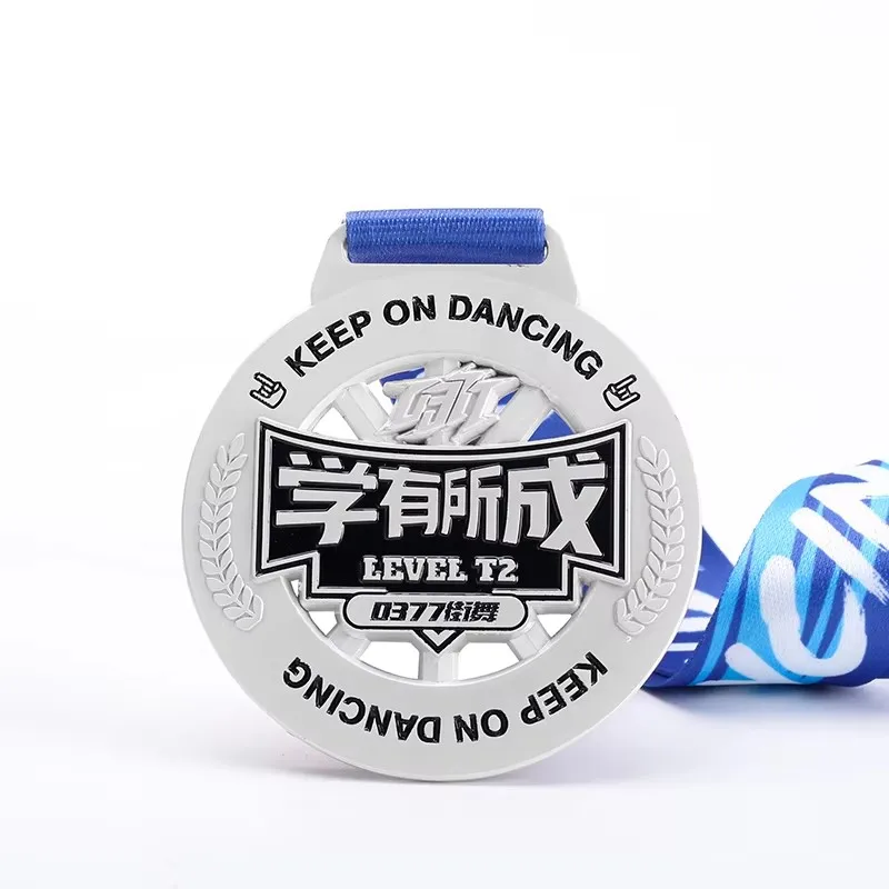 Wholesale 3d Metal Gold Sliver Bronze Zinc Alloy Medals Manufacturers Custom Sport Kids Dance Medals supplier