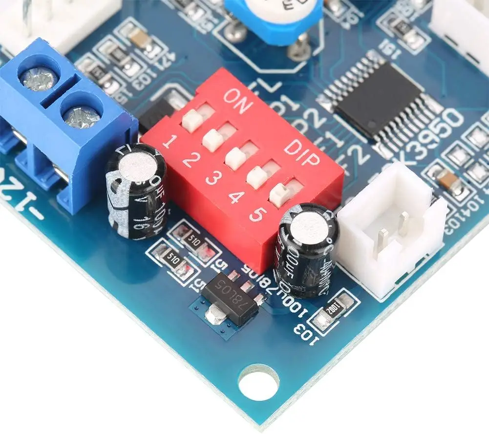 With Sensor Speed Controller, PWM, 4-Wire, 12V - detail 2