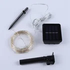 Decoration Led Birthday Party Decoration LED String Lights Solar Holiday Light Waterproof Copper Wire Lights