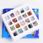 Natural 20 Kinds Of Mixed Mineral Rock White Crystal Specimen Original Stone For Women