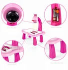 Drawing Board Children Led Projector Art Drawing Table Toys Drawing Easel Toy Kids Painting Board Desk