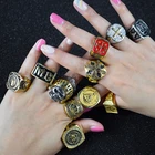 Ring Wholesale Custom Casting Masonic Stainless Steel Ring Gold Silver Men's Masonic Ring