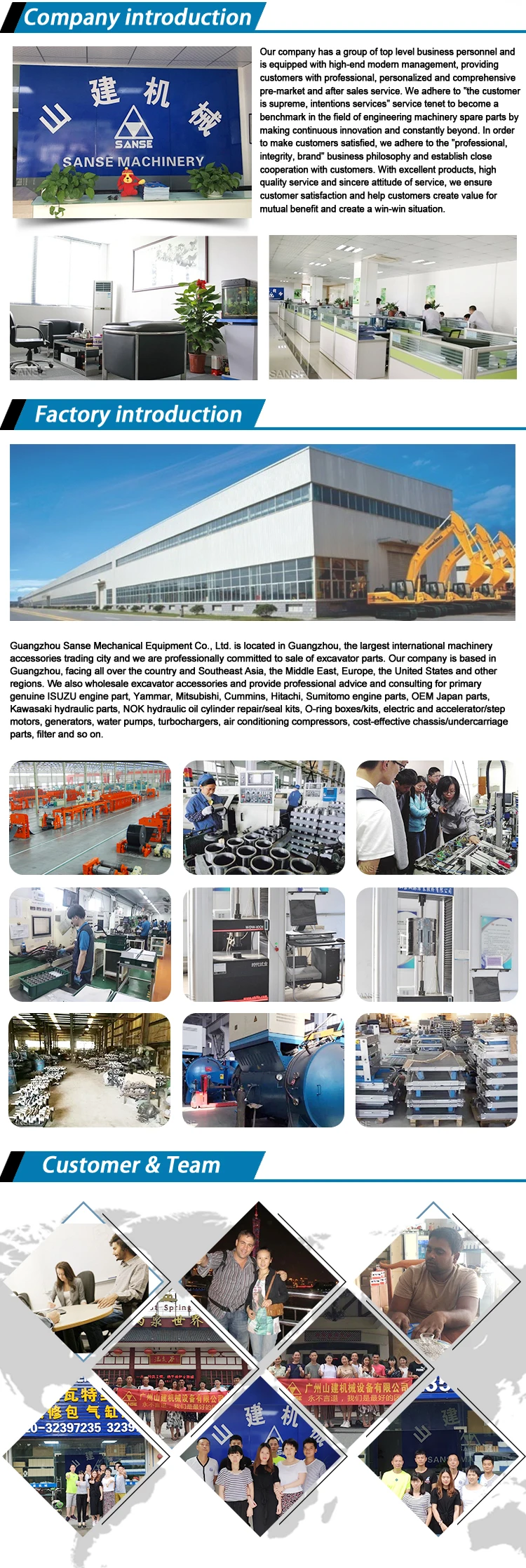 OEM S4F Diesel Engine Starter Motor 11T For HD250SE Excavator Parts