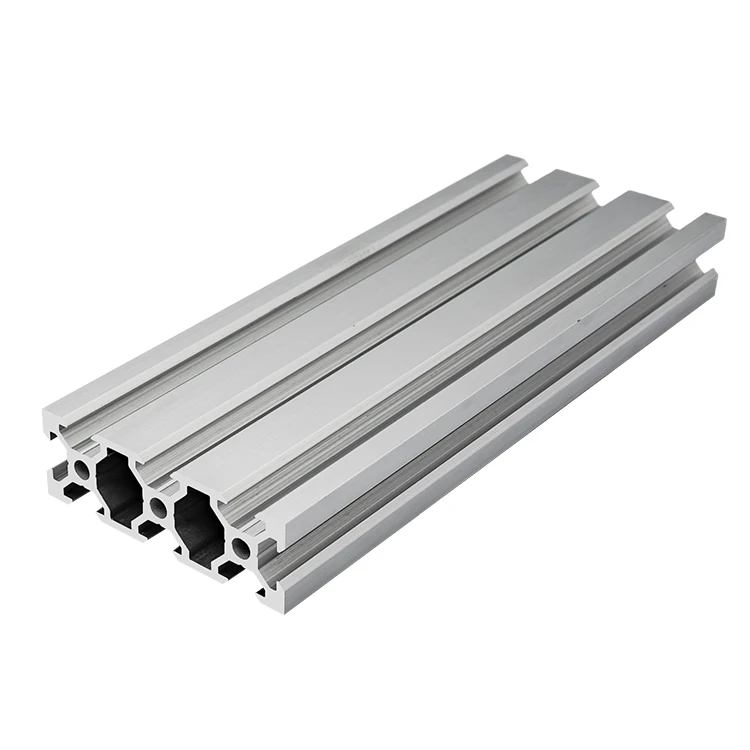 2060v Slot Industrial Extruded Aluminum Profile 2060V Slot Aluminum Alloy Guide Rail Panel Track Printer factory