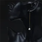 Earing Pearl Earring Gold Goldpearl Earrings Drop Earrings Drop Earing Fashion Pearl Earring Gold Wire